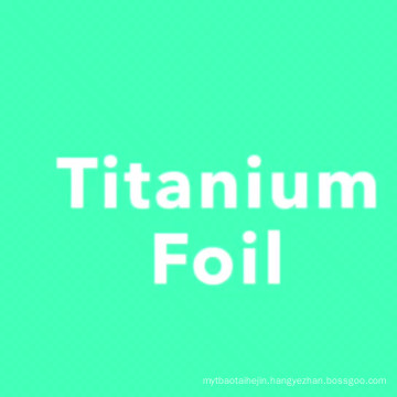 High pure medical Gr2 titanium foil coil